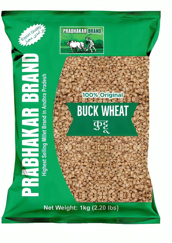 Prabhakar Prabhakar Brand Buckwheat/Kuttu Giri/Sattu|Healthy Wheat|High Protein,Iron,Zinc & Fiber Whole Wheat(1 kg) - Flipkart Deal