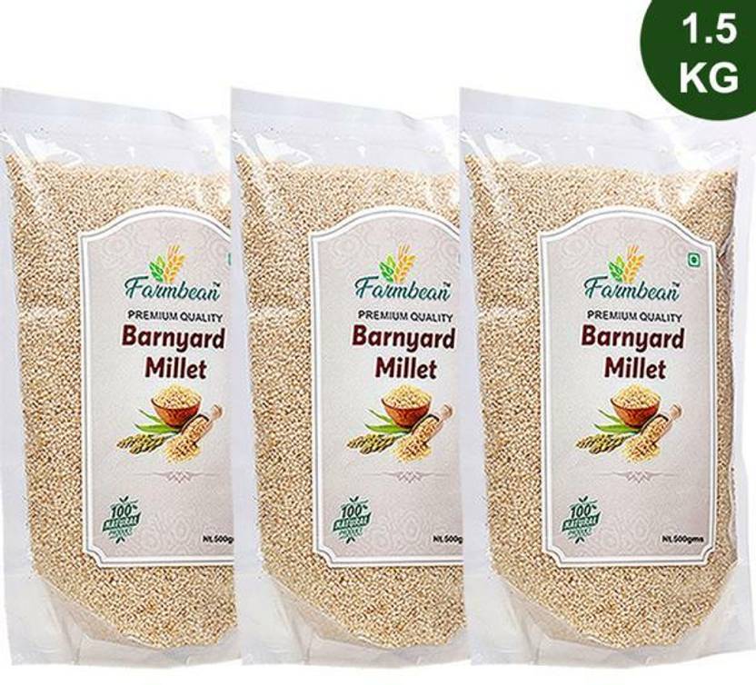Farmbean Barnyard Millet Rice(500*3)1.5kg Barnyard Millet Price in
