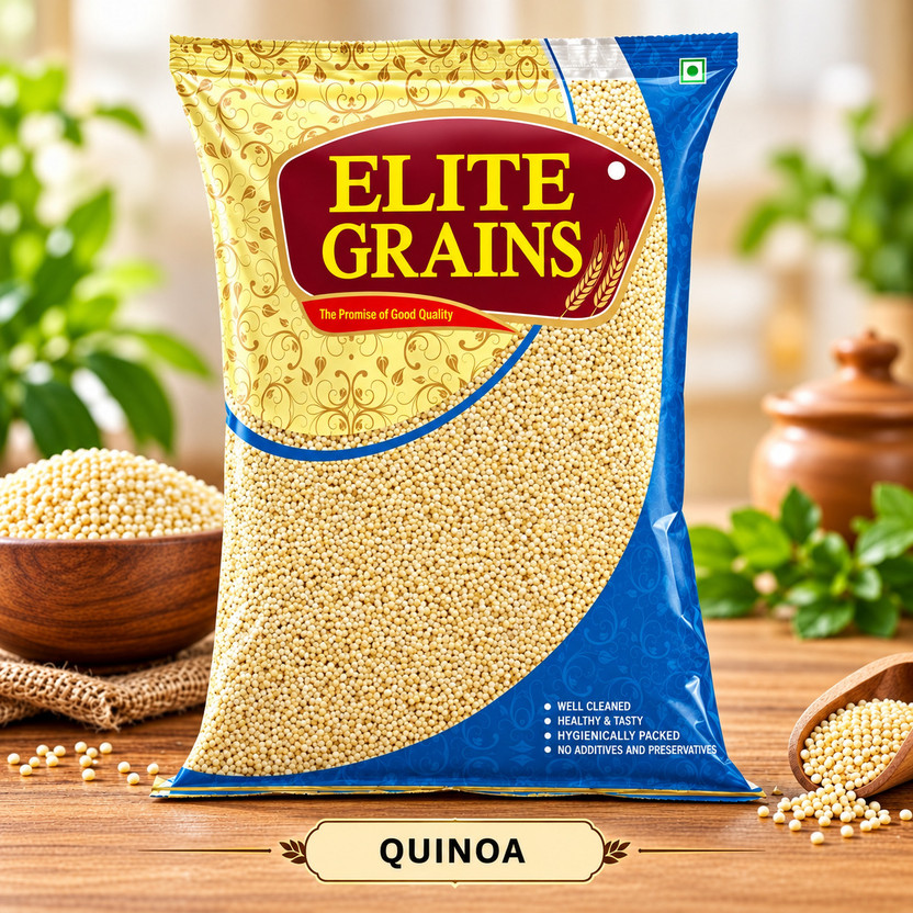 Elite Elite Grains White Quinoa Seeds 1 kg|Source of Protein and Dietary Fibre|Hygienically Packed Quinoa(1000 g) - Flipkart Deal