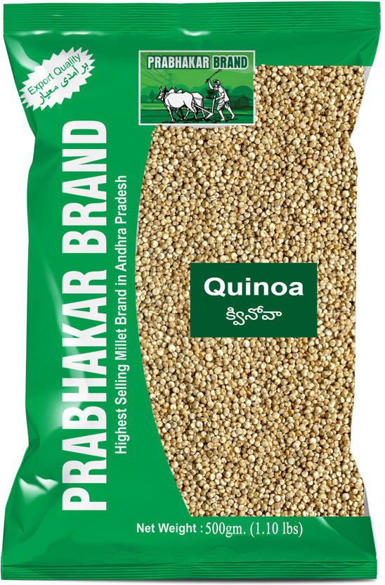 Prabhakar Brand Unpolished Premium Quinoa Quinoa(500 g)