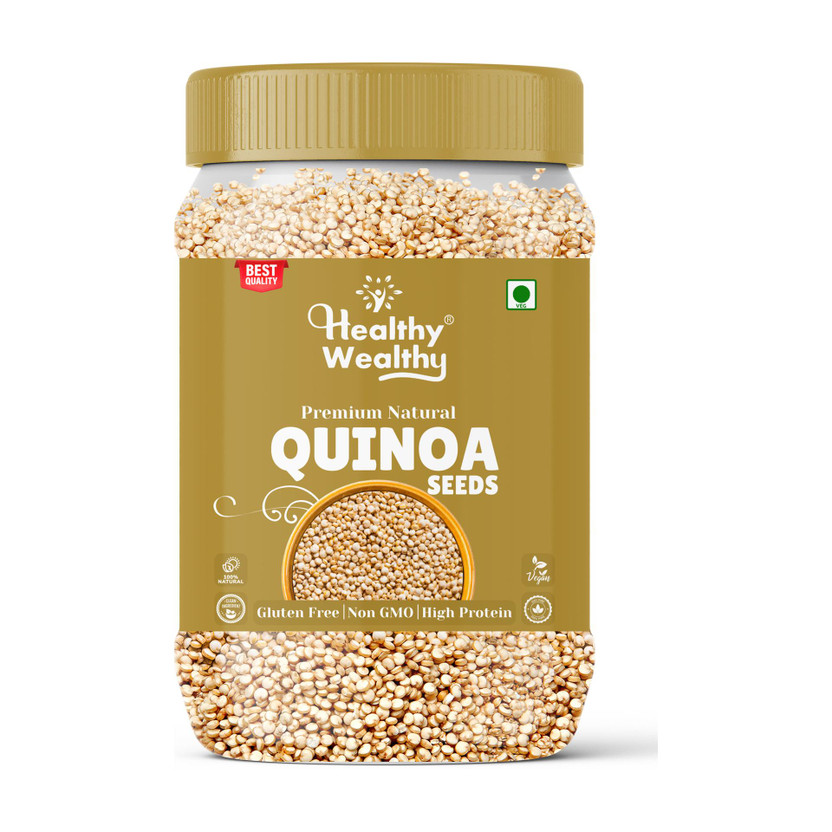 Healthy Wealthy White Quinoa Seeds for Weight loss Management Quinoa(400 g)