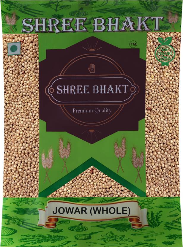 SHREE BHAKT Premium Quality Jowar Sabut Whole Grain) Pack of