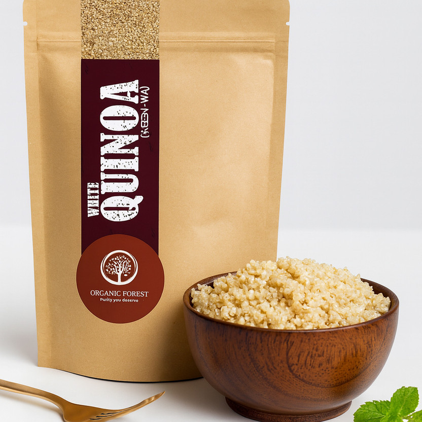 organic organic forest White Quinoa Seeds, 1kg Quinoa Combo(1 kg) - Flipkart Deal