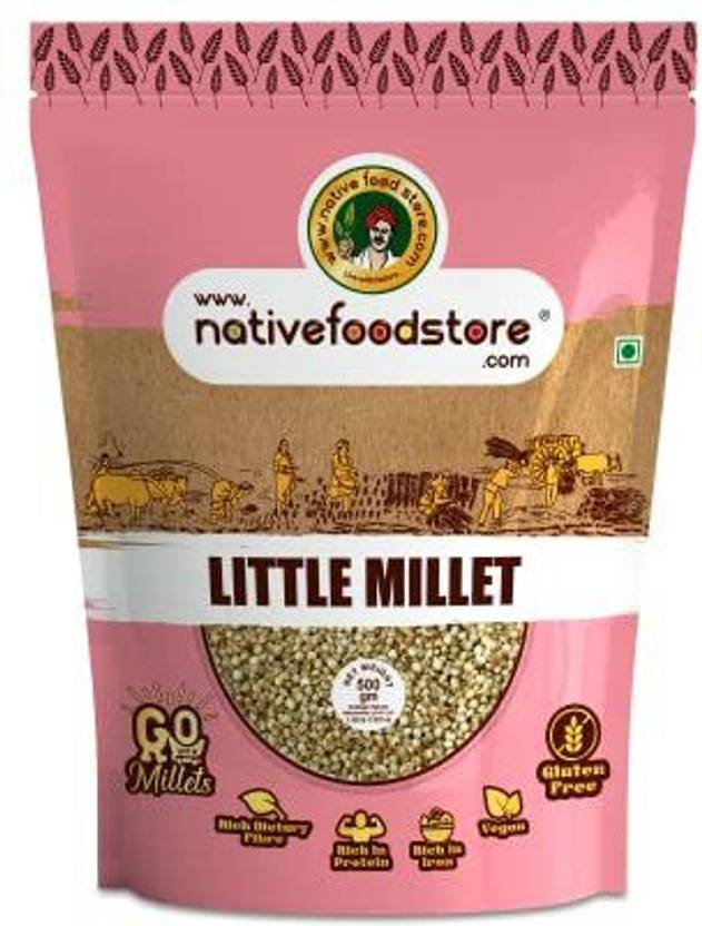 Nativefoodstore amai/Little Millet/Suan Gurji/Kutki/Shavan/Sama 500Gr Little Millet Price in
