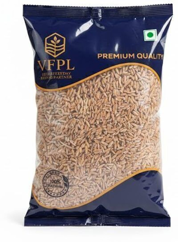 VFPL Premium Khapli Wheat (Emmer Wheat) – Ancient Whole Grain,High Fiber & Low Gluten Whole Wheat(1 kg)