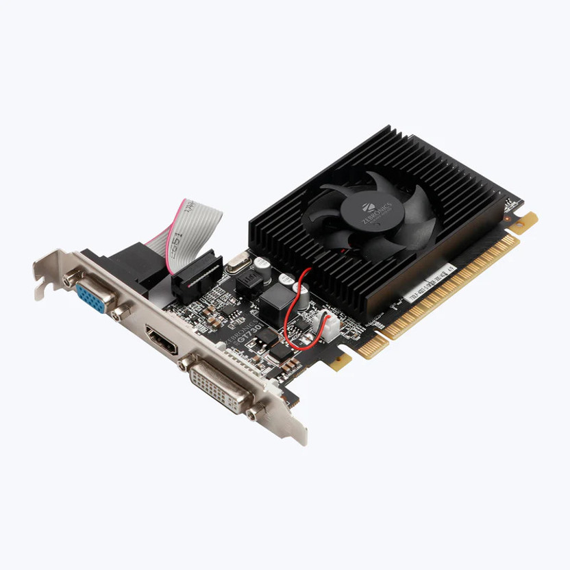 ZEBRONICS Zeb GT 730 4 GD3 DDR3 4 GB NVIDIA Chipset 64 bit 144 MHz Graphics Card