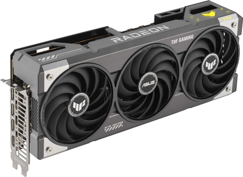 ASUS TUF-RX9070XT-O16G-GAMING GDDR6 16 GB AMD Radeon Chipset 256 bit 3060 MHz Graphics Card(Black)