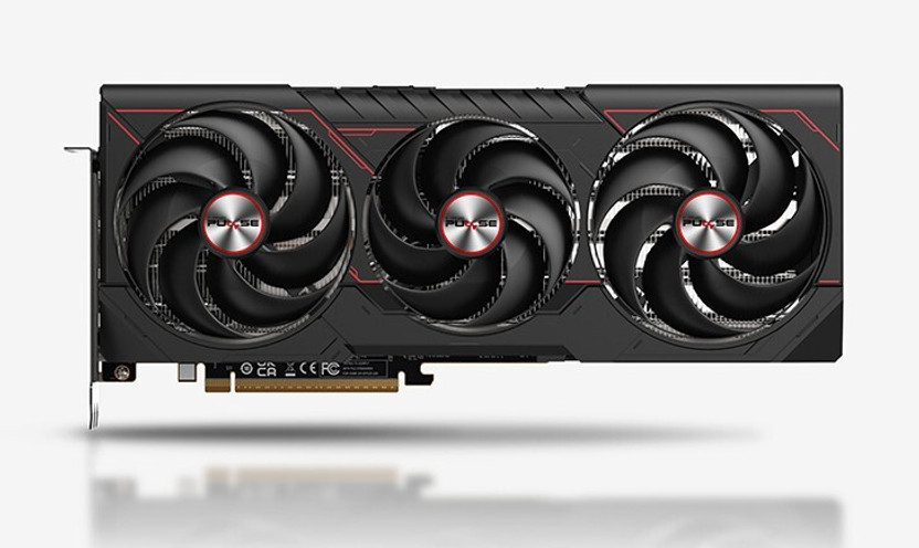 Sapphire Pulse Amd Radeon Rx 9070 Xt Gaming 16Gb Dual Hdmi / Dual Dp GDDR6 16 GB AMD/ATI Chipset 256 bit 2970 MHz Graphics Card(Black, Red, Silver)