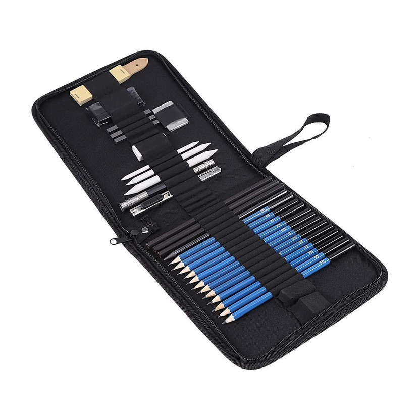 PEACORA PEACORA 33-Piece Sketch Pencils & Drawing Kit, Complete Artist Kit Graphite Pencils Pencil(Pack of 33) - Flipkart Deal