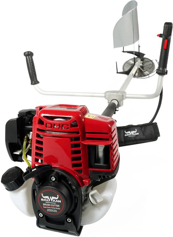 Balwaan Brush Cutter 4 Stroke Side Pack Crop Cutter Machine Grass