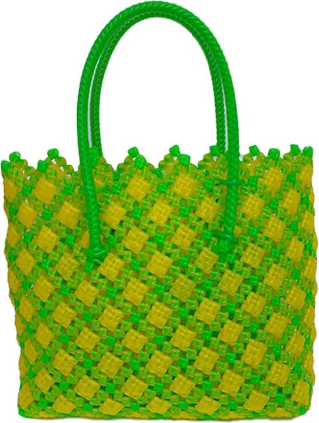 BE ALPHA Plastic Wire Basket, Wire Koodai, Grocery Bag Price in India