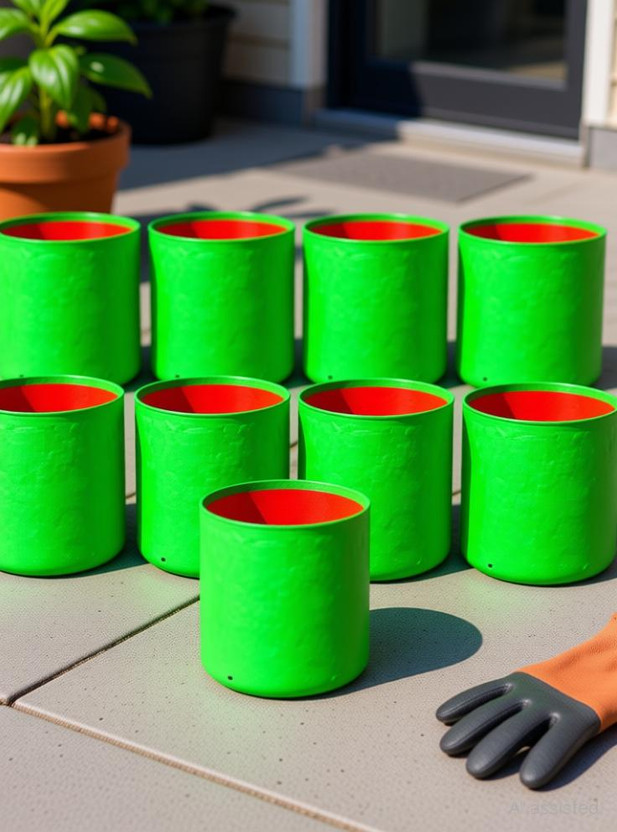 RVSGARDENMEN RVSGARDENMEN Flower Plants Pots Terrace Gardening Grow Bag (12" X 12") - (Pack of 09) Grow Bag - Flipkart Deal