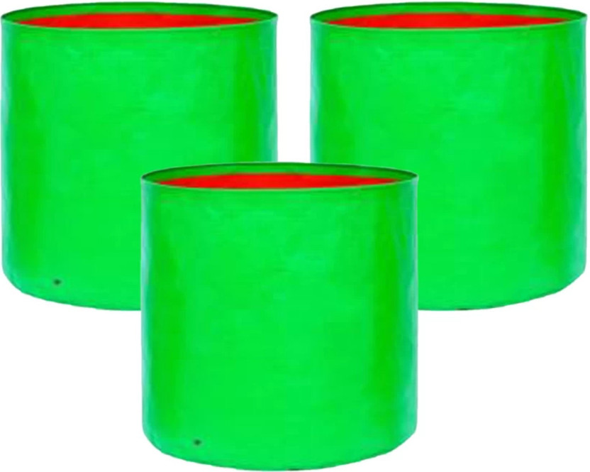 RVSGARDENMEN Flower Plants Pots Terrace Gardening Grow Bag (24" X 24") - (Pack of 03) Grow Bag