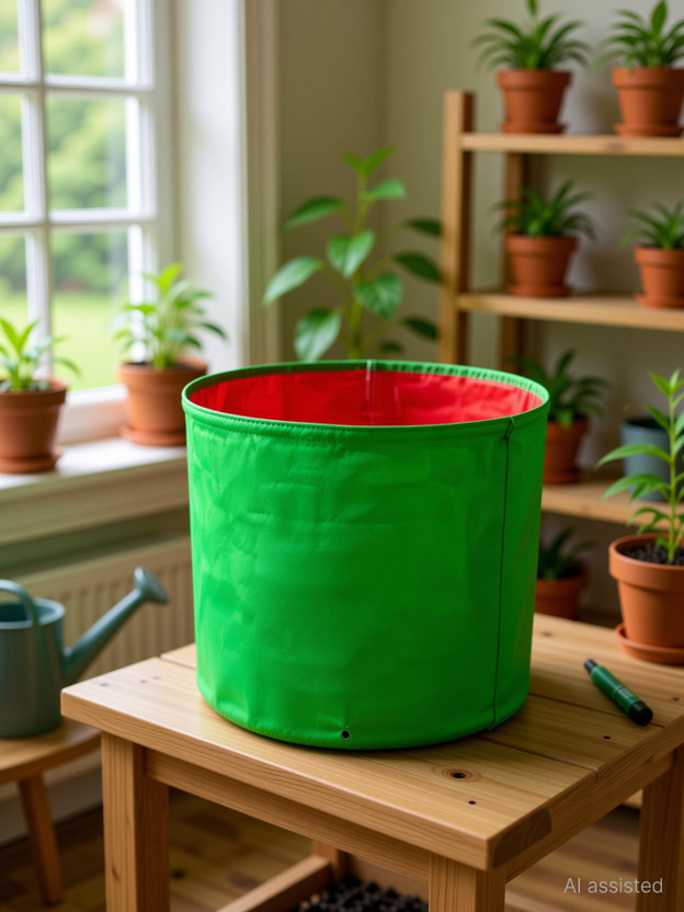 JIRSTAME JIRSTAME 12 x 12 inch, Terrace Gardening, Fruits Planting bags . PACK OF 12 Grow Bag