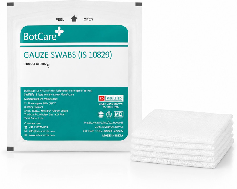 BOT CARE Gauze Medical Dressing(Pack of 1)