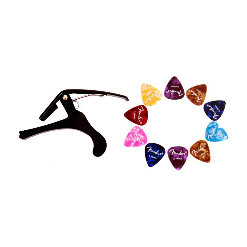 Cola Cola Music Spring Guitar Capo(Black) - Flipkart Deal