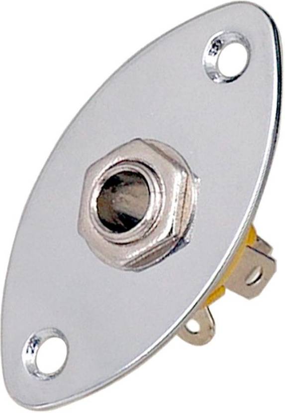 LoomTree Electric Guitar Jack Plate Guitar Bass Jack Plug Socket for