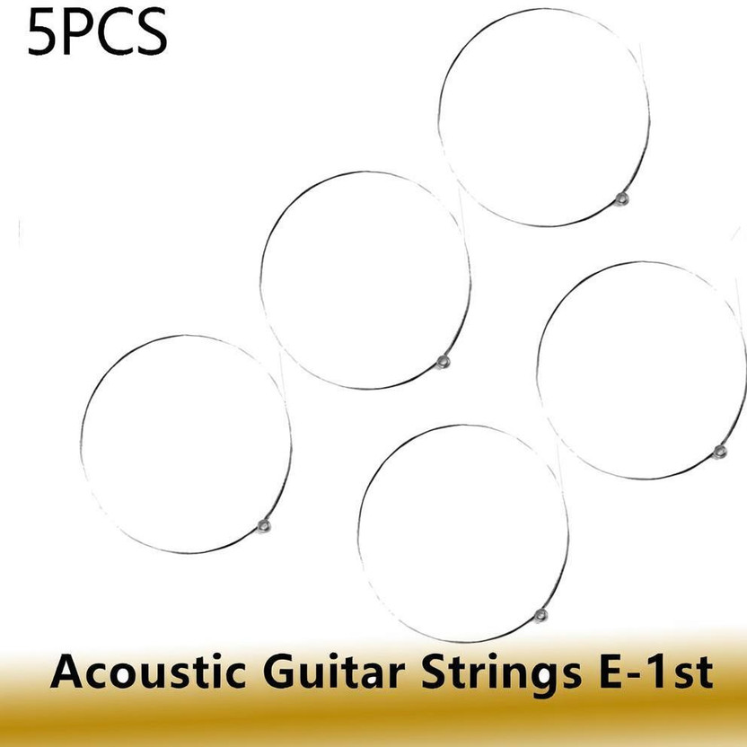 MUSIKING Acoustic 1ST E STRING FOR ACOUSTIC GUITAR MODL42 Guitar String(5 Strings)