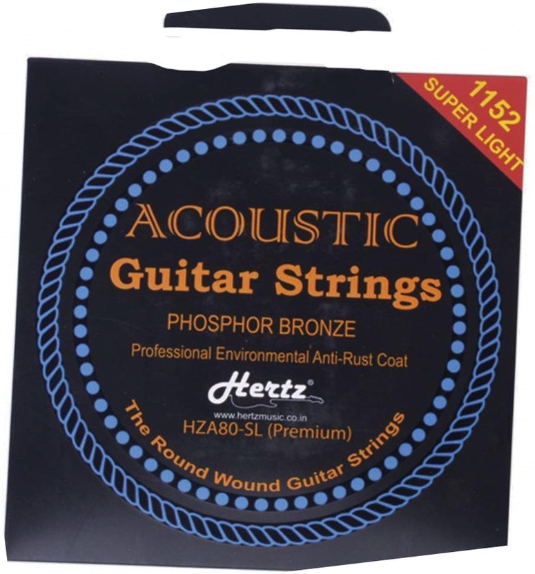 Hertz Acoustic STRING SE OF 6 Guitar String(6 Strings)