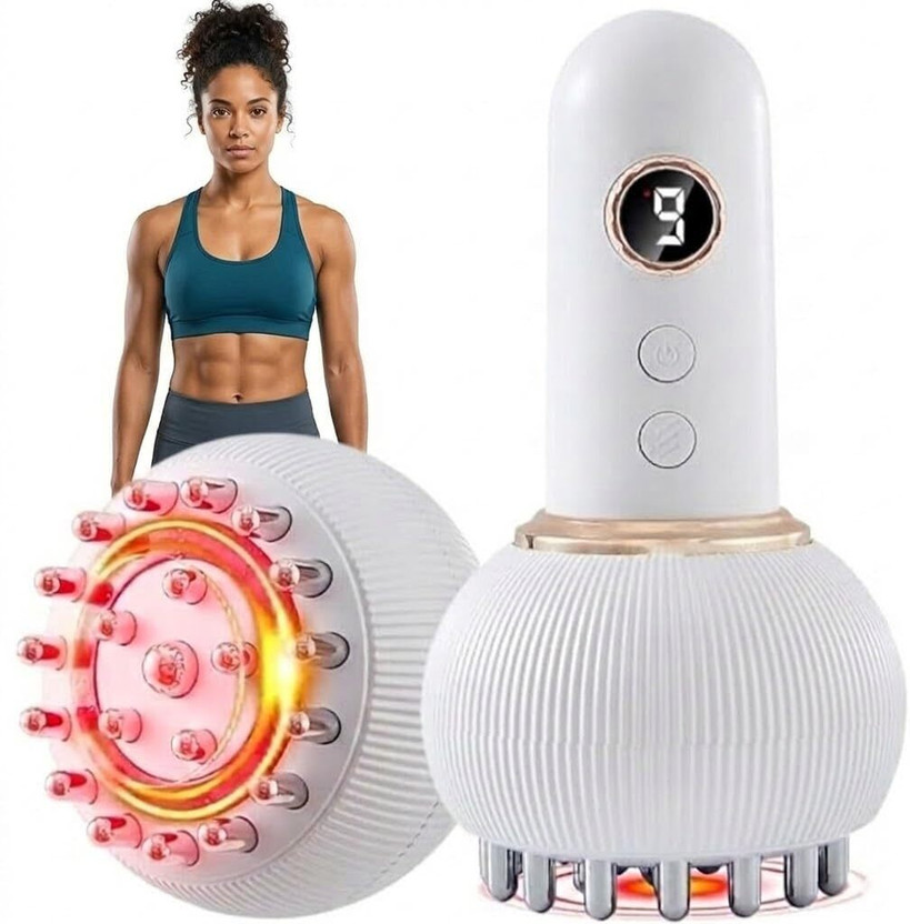 AAKIKI AAKIKI 4-in-1 Lymphatic Drainage & Cellulite Massager – Microcurrent Body - Flipkart Deal