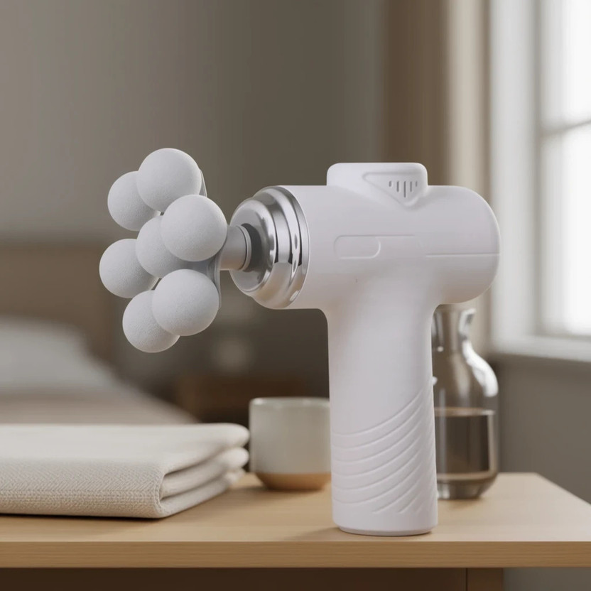 PRIPIVA PRIPIVA 8 Head Percussion Massage Gun with Adjustable Speeds for Muscle Recovery - Flipkart Deal