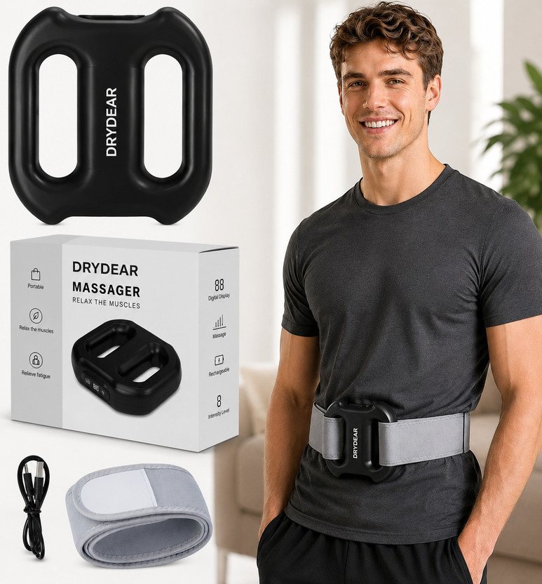 DRYDEAR DRYDEAR Deep Tissue Muscle Relaxation | Rechargeable Portable Slimming & Recovery Device - Flipkart Deal