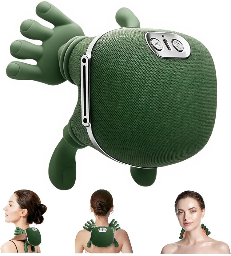 Wengonvila Neck & Shoulder Pain Relief Electric Massager with Heating and Vibration