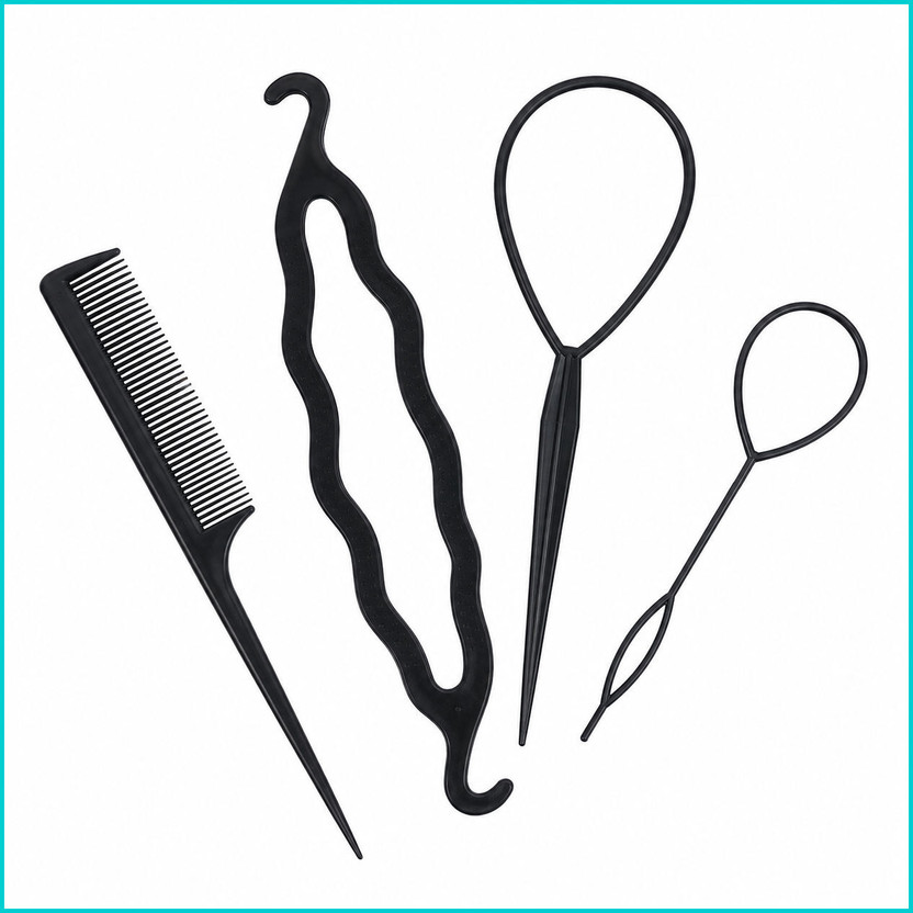 BeBe Hair Twist Accessory Kit Hair Accessory Set(Black)