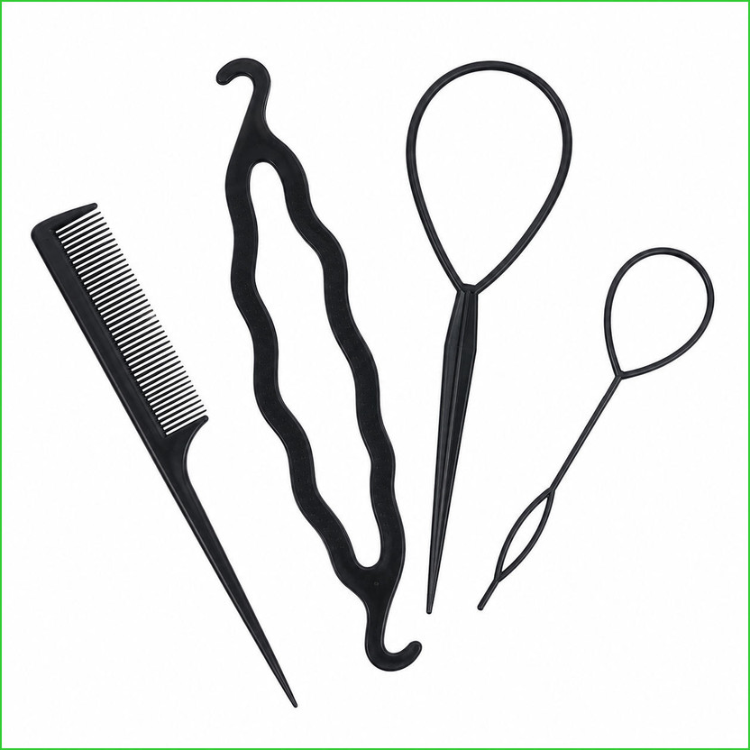 BeBe Hair Loop Accessory Set Hair Accessory Set(Black)