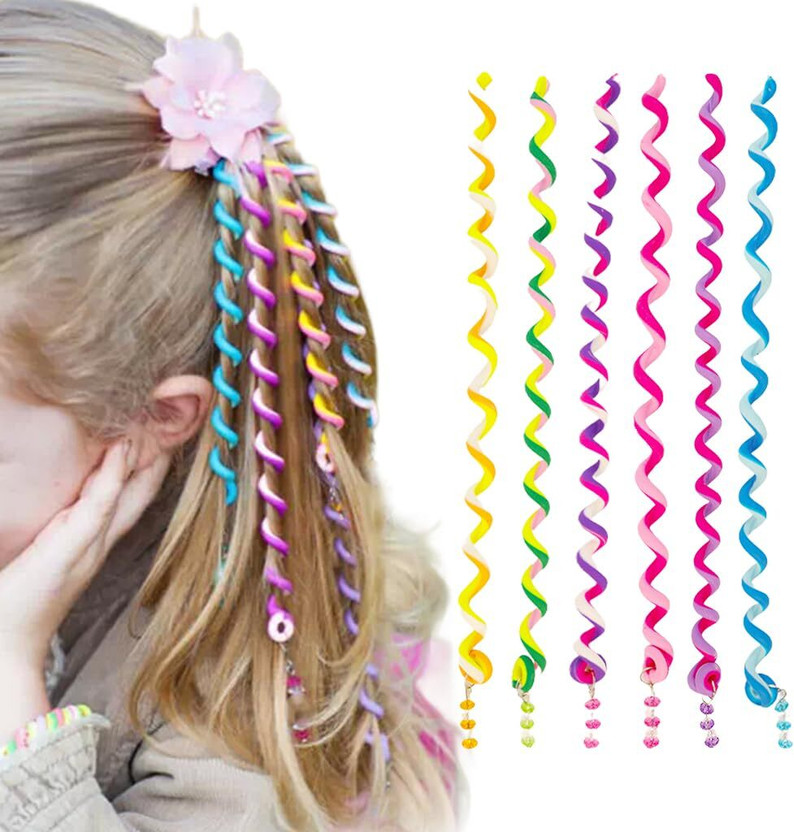 maycreate 6 Pcs Hair Braiding Tool Set Women Girl Hair Styling Twister Clips Braider Hair Accessory Set(Multicolor)