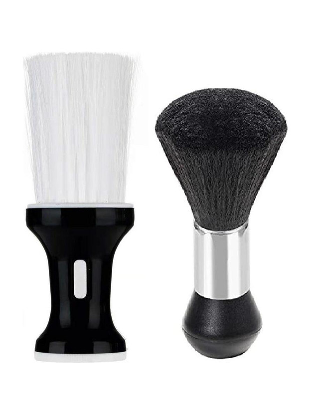 E-DUNIA Barber Brush Soft Hairdressing Hair Brush Neck Duster Hair Cutting Cleaning Brush Salon Tools [PACK OF 2]