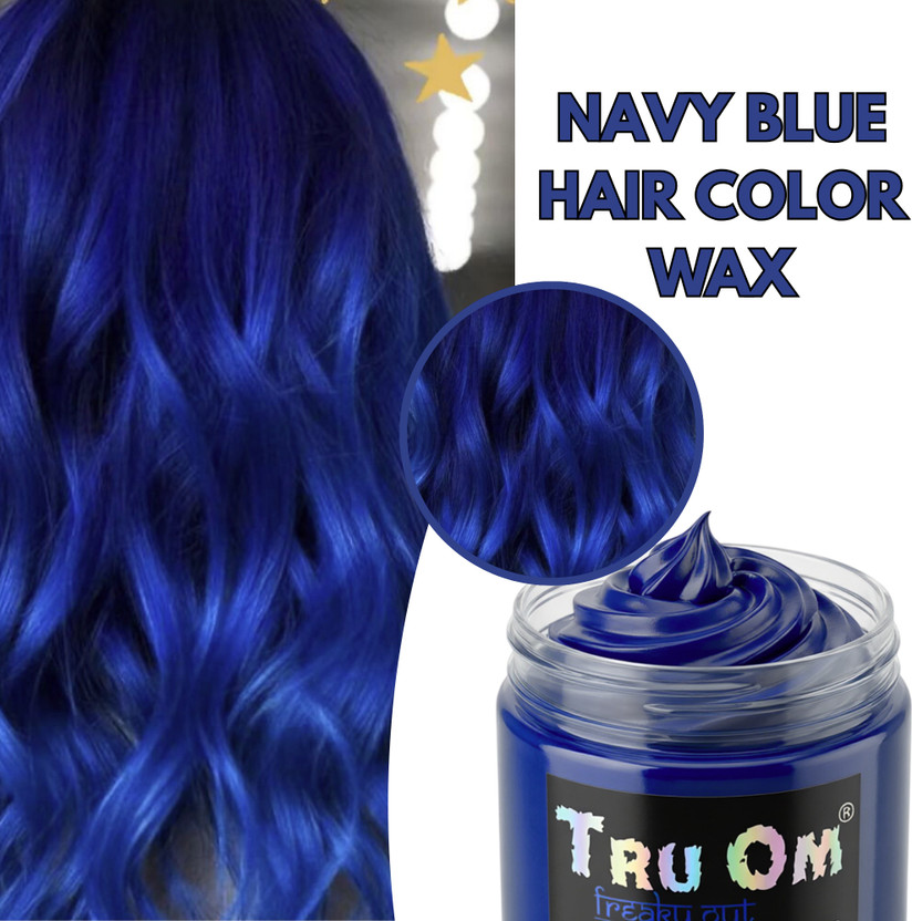 TRUOM NAVY COLOR-WAX Hair Cream(100 g)