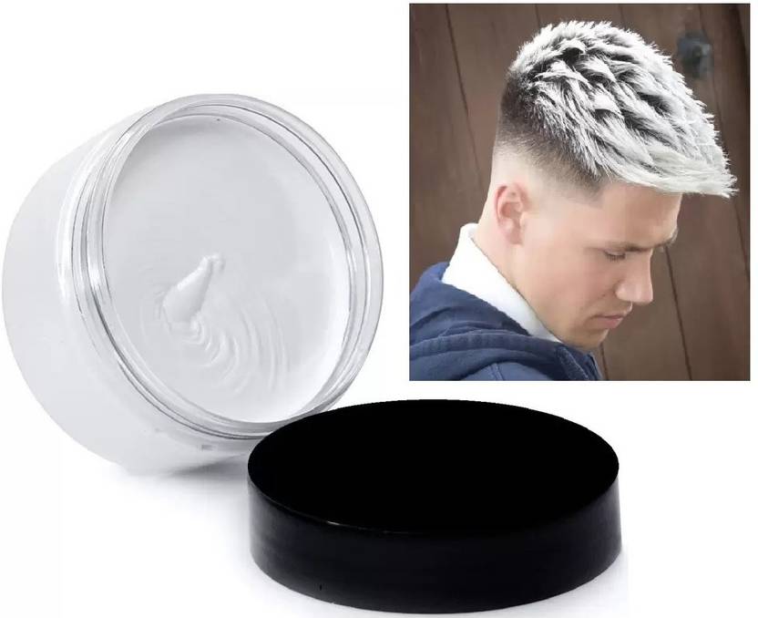 Yuency Best Temporary White Hair Color Wax Foe Men & Women , WHITE
