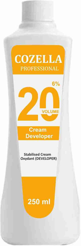 Cozella Cozella Professional 20 Volume 6% Hair Cream Developer 250 ml(250 ml) - Flipkart Deal