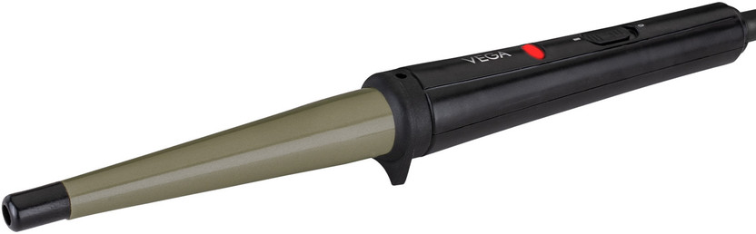 VEGA VHCH-10, GlamCurl for Women with 13mm-25mm Barrel, 200C Temperature, Hair Curler(Black)