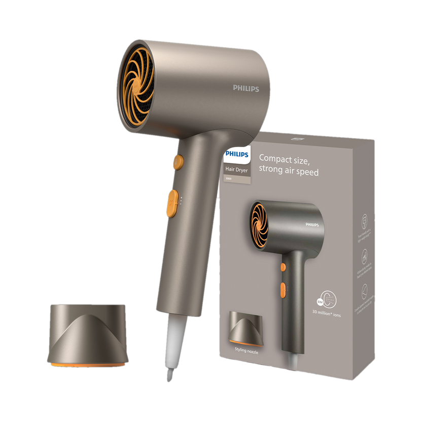Philips PHILIPS BHD321/06 Hair Dryer(1600 W, Brown, Orange) - Flipkart Deal