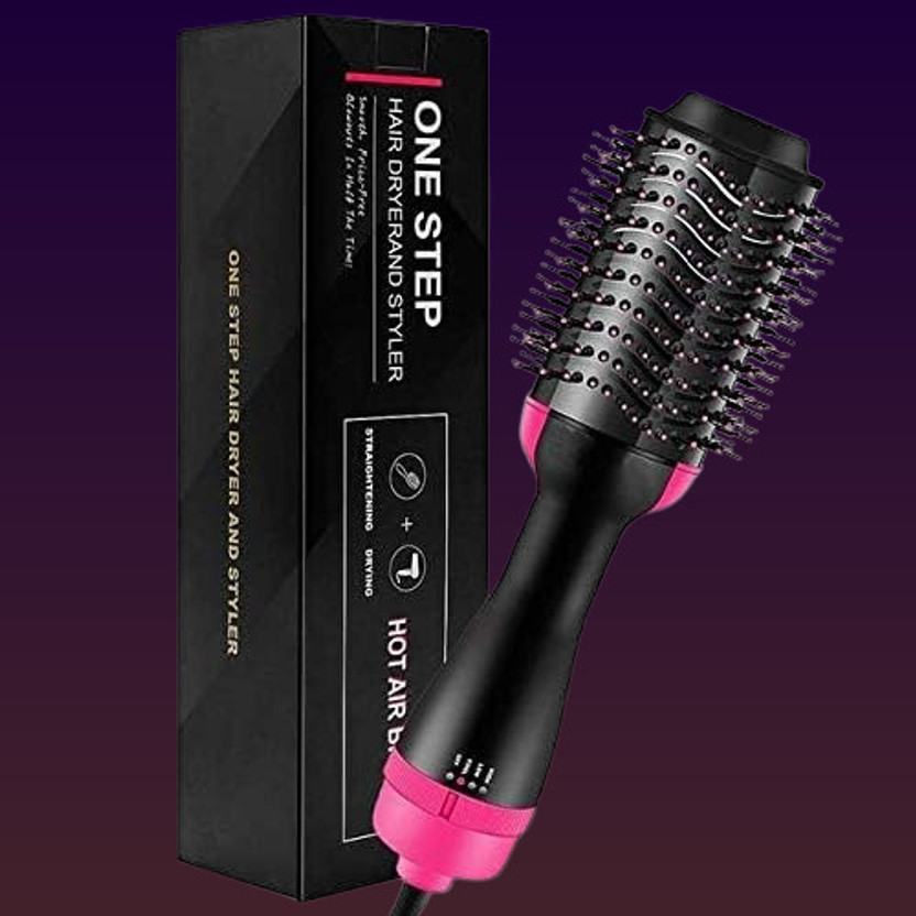 juggaris oneestep903 Hair Dryer(1000 W, black and pink)
