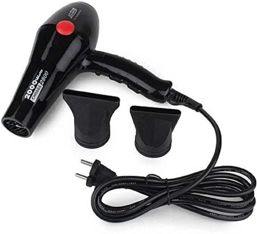 Choaba Professional Stylish Hair Dryers For Womens And Men Hair Dryer(2000 W, Black)