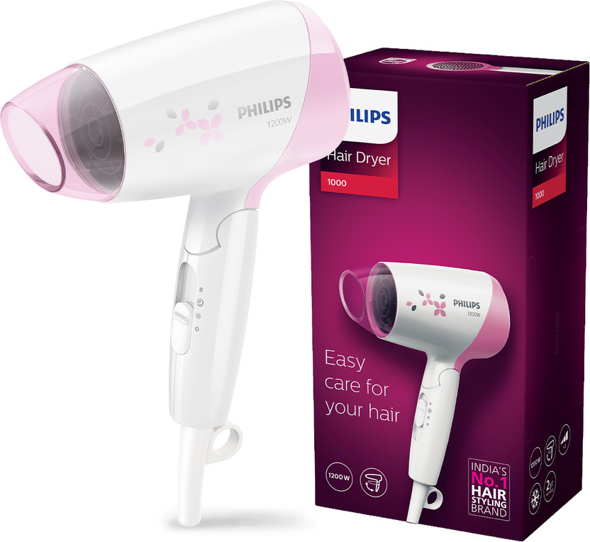 PHILIPS HP8120/00 Hair Dryer(1200 W, White, Pink)