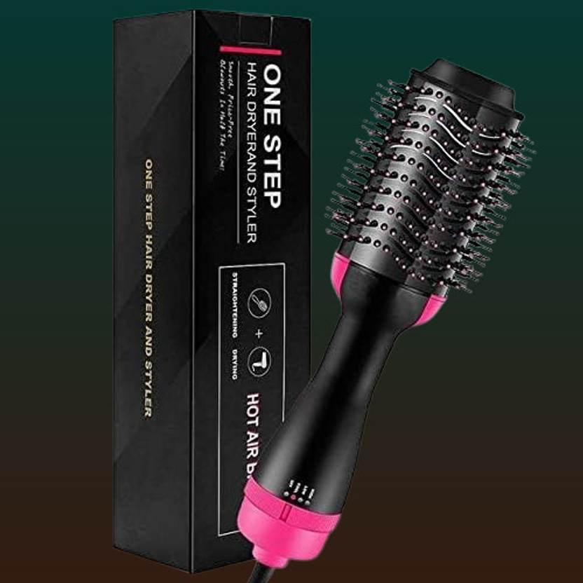 juggaris oneestep724 Hair Dryer(1000 W, black and pink)