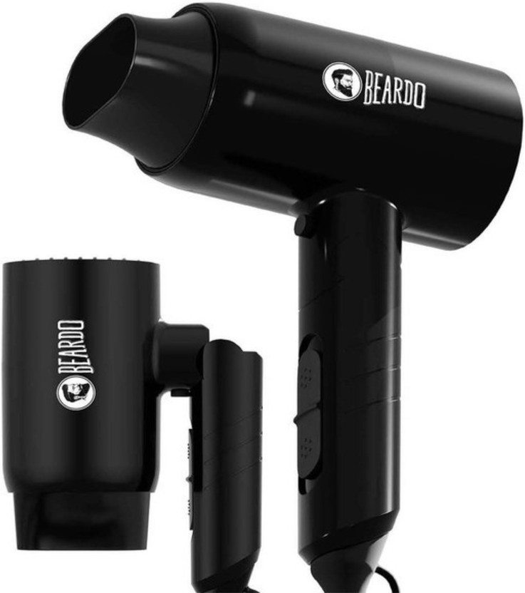 BEARDO Styling Gun Ultra Advanced Hair Dryer With Cool Shot | 1600 Watts Foldable Hair Dryer(1600 W, Black)