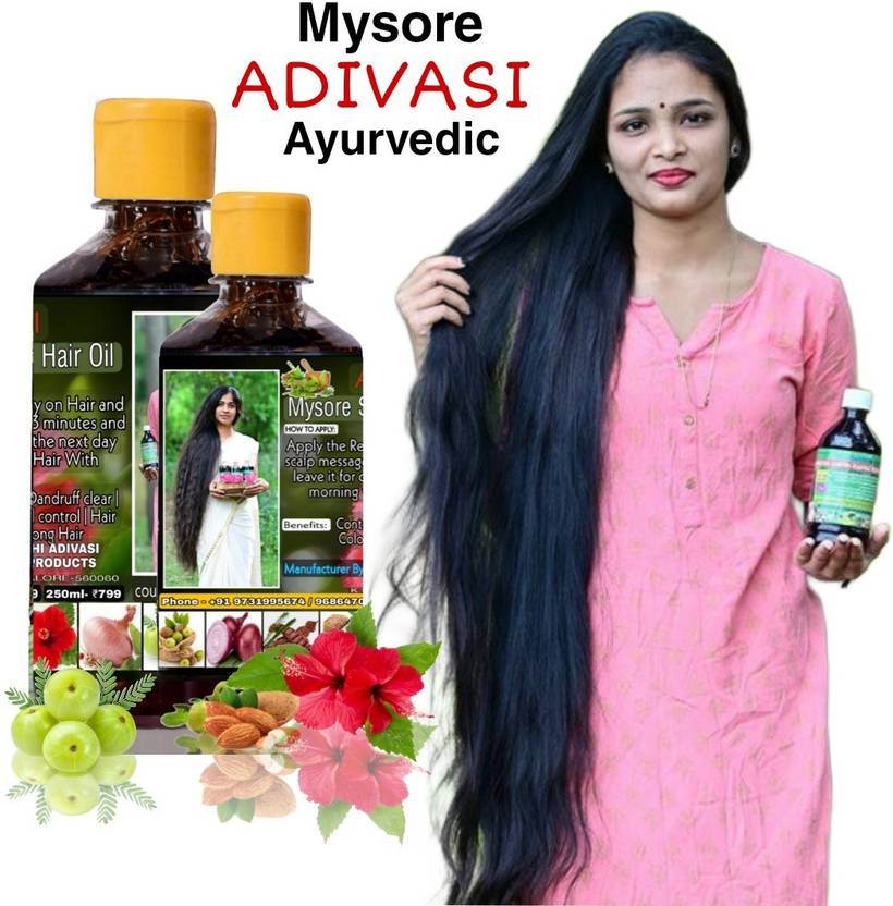 SRI MAHARISHI ADIVASI AYURVEDIC PRODUCTS MYSORE SANJEEVANI HAIR OIL 100ML Hair Oil Price in