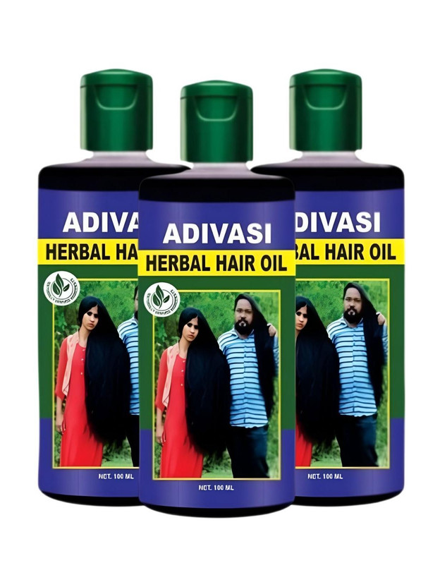 Adivasi Original Herbal Hair Growth Oil Formula Hair Oil(300 ml)