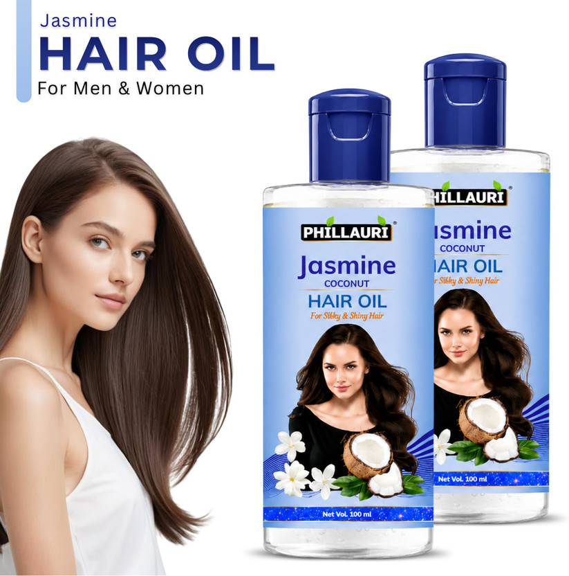Phillauri Jasmine Coconut Scalp Hair Oil | Regular Hair Use | For Daily Use Hair Oil(200 ml)