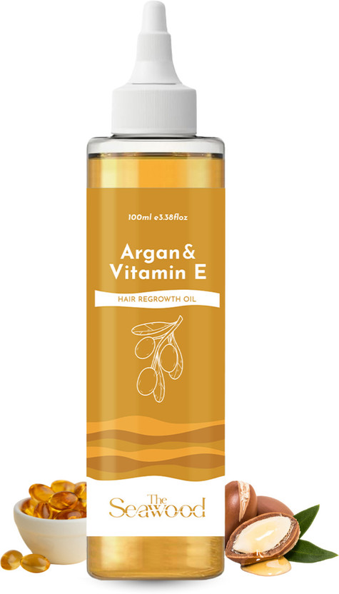 The The Seawood Argan Oil with Vitamin E Natural  Hair Oil(100 ml) - Flipkart Deal