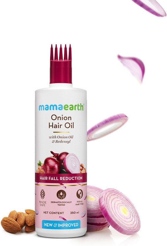 Mamaearth Onion for Regrowth & Fall Control Hair Oil(250 ml)