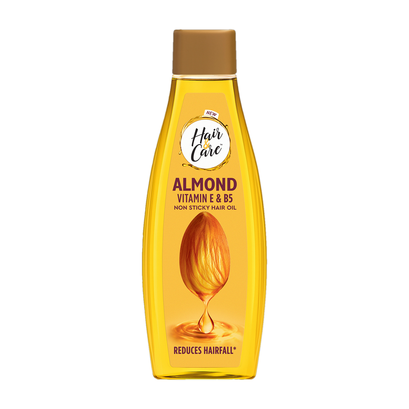 HAIR & CARE with Almond,Non-Sticky  Hair Oil(500 ml)