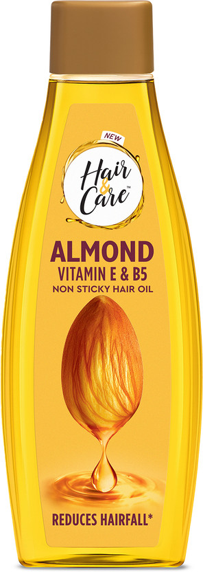 HAIR & CARE with Almond,Non-Sticky  Hair Oil(500 ml)
