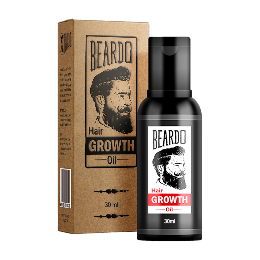 BEARDO Men Beard & Hair Growth Oil For Growth & Thicker Looking No Harmful Chemicals Hair Oil(30 ml)