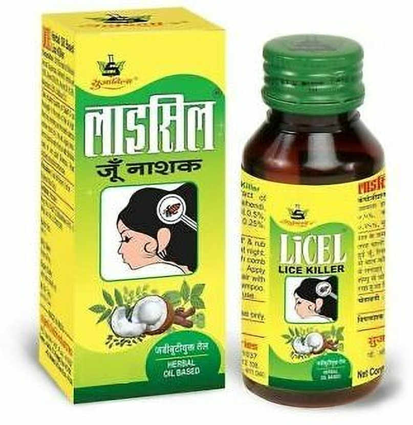 Licel Herbal Oil Based Lice Nit Treatment  Hair Oil(25 ml)